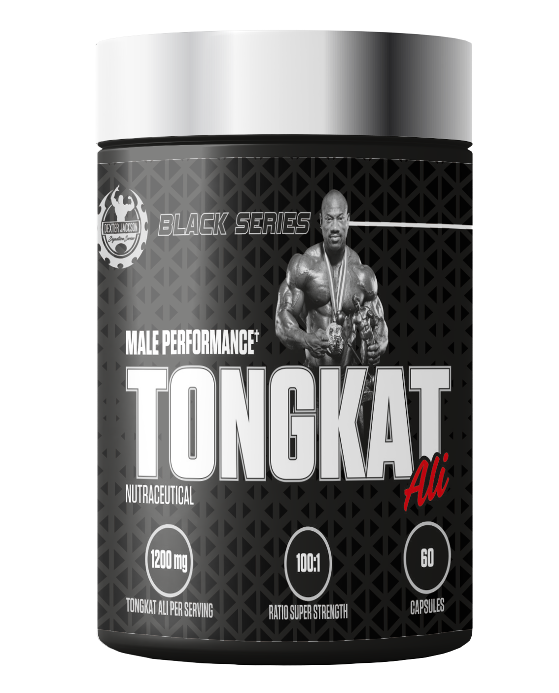 Dexter Jackson Black Series Tongkat Ali  60 Capsule