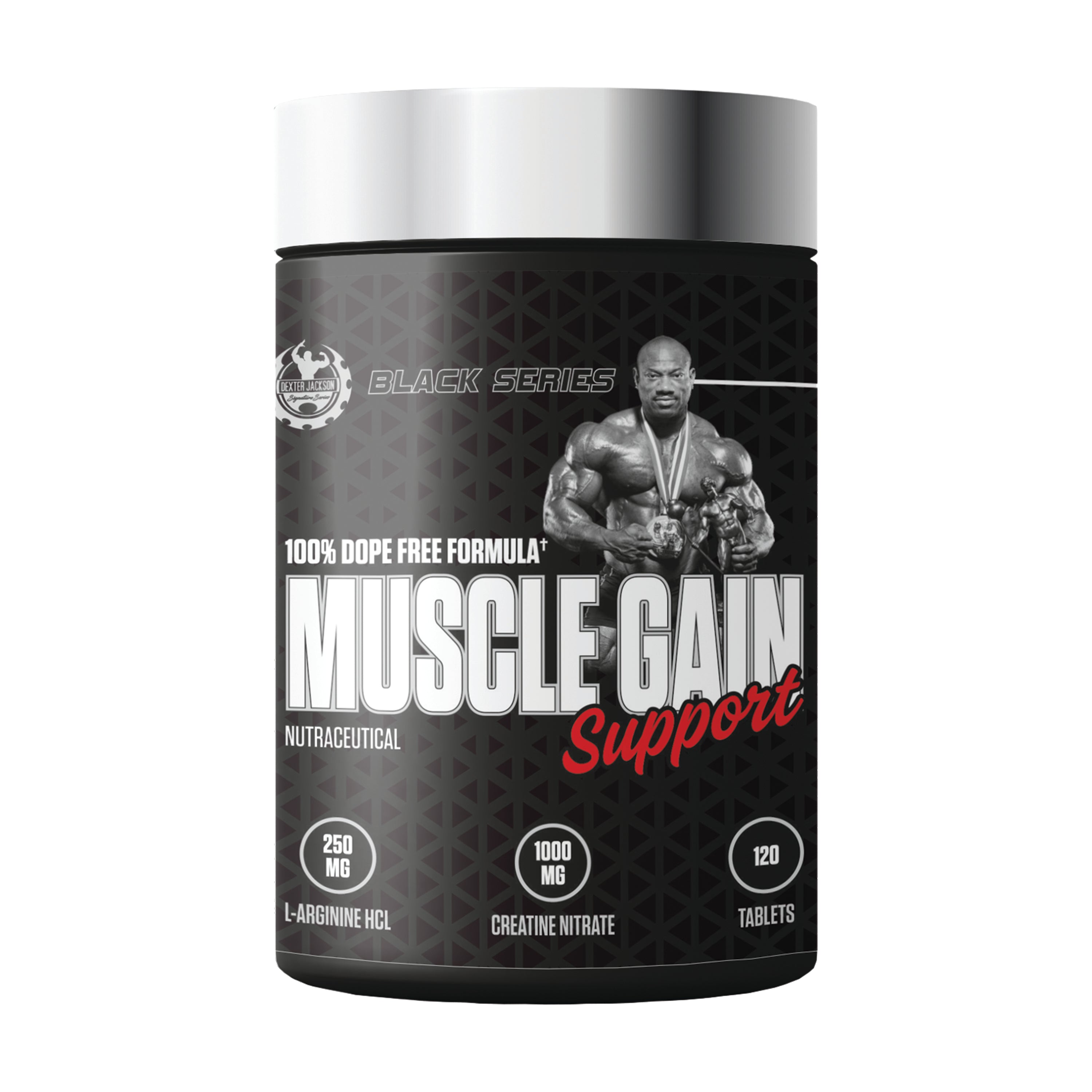 DJSS BLACK SERIES MUSCLE GAIN SUPPORT 120 TABLETS